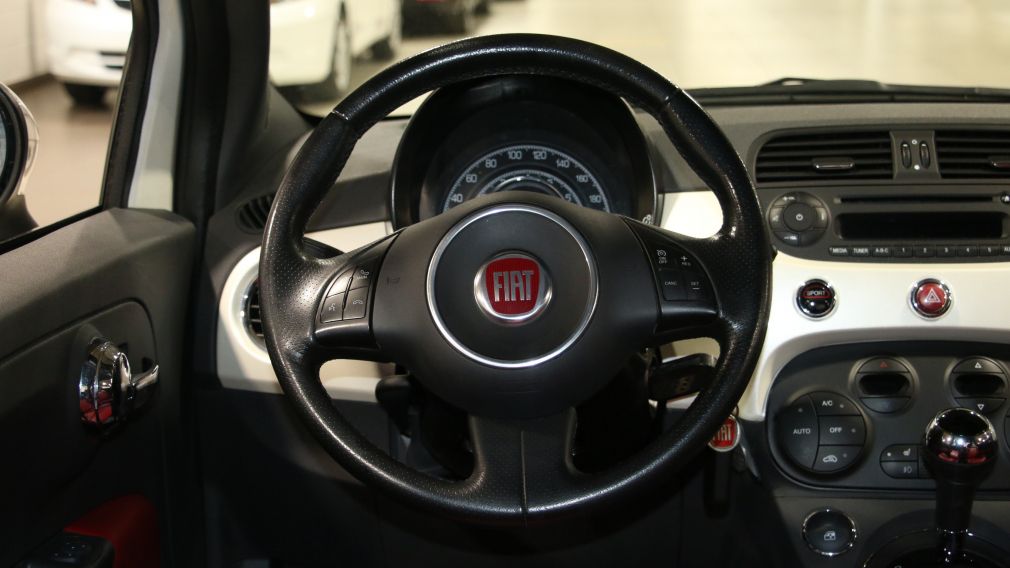 2013 Fiat 500 Sport AUTO A/C CUIR MAGS #13