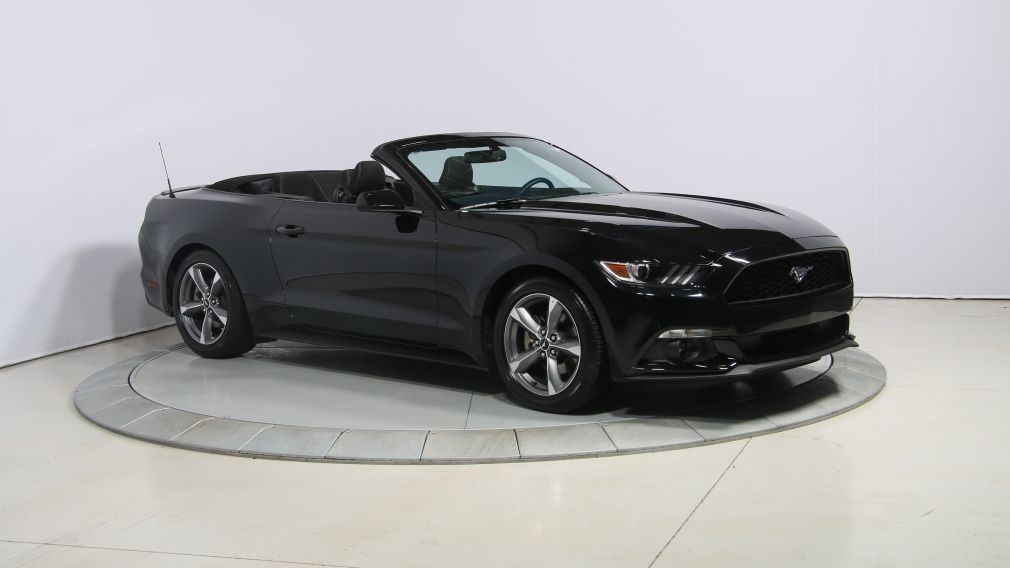 2016 Ford Mustang V6 AUTO A/C CONVERTIBLE MAGS BLUETOOTH #0