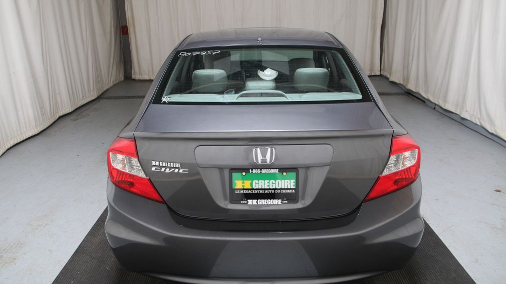 2012 Honda Civic EX A/C TOIT MAGS BLUETOOTH #4