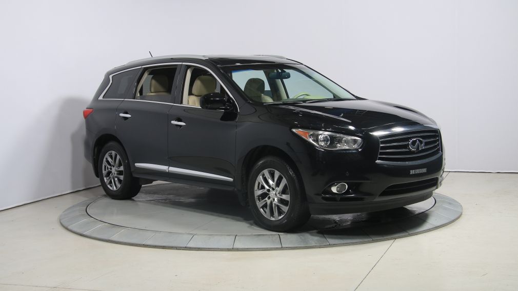 2013 Infiniti JX35 AWD CUIR TOIT NAVIGATION MAGS 7PASSAGERS #0