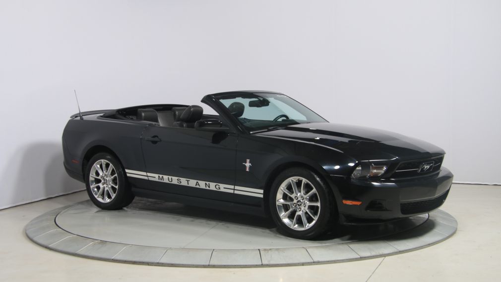 2010 Ford Mustang CONVERTIBLE V6 PREMIUM AUTO A/C CUIR MAGS #0