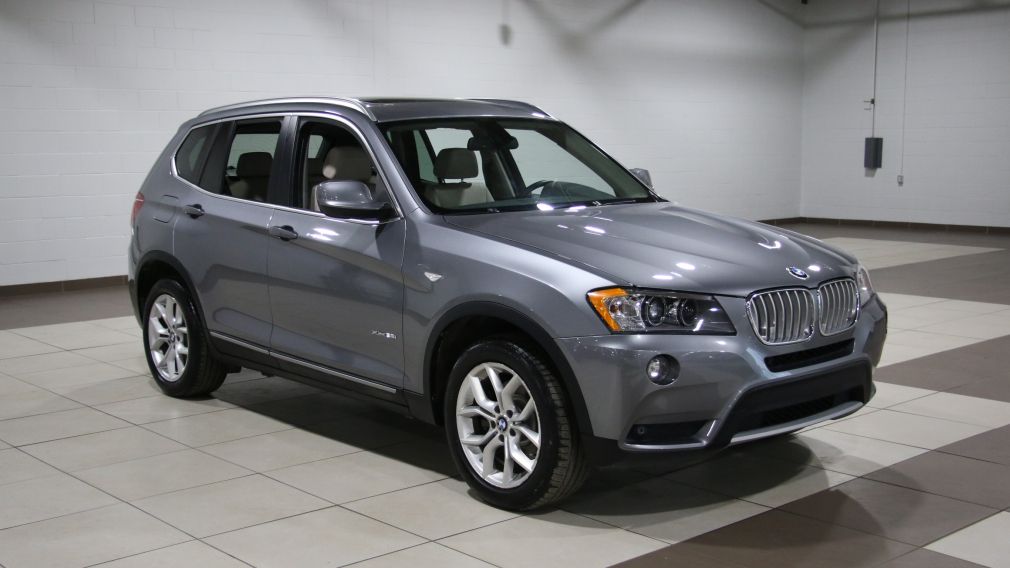 2013 BMW X3 28i AWD AUTO A/C CUIR TOIT PANO MAGS #0