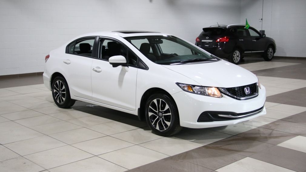 2015 Honda Civic EX A/C TOIT MAGS BLUETOOTH  CAMERA RECUL #0