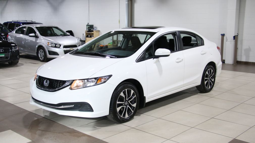 2015 Honda Civic EX A/C TOIT MAGS BLUETOOTH  CAMERA RECUL #2