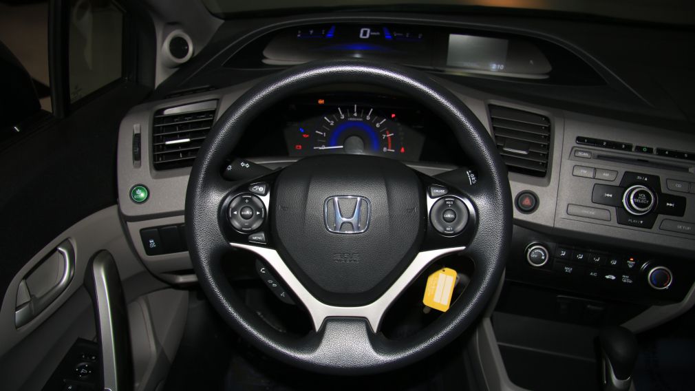 2012 Honda Civic COUPE LX AUTO A/C GR ELECT BLUETHOOT #13