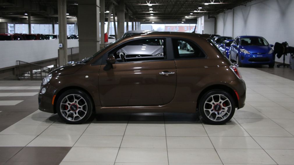 2012 Fiat 500 Sport A/C GR ELECT TOIT MAGS BLUETOOTH #2