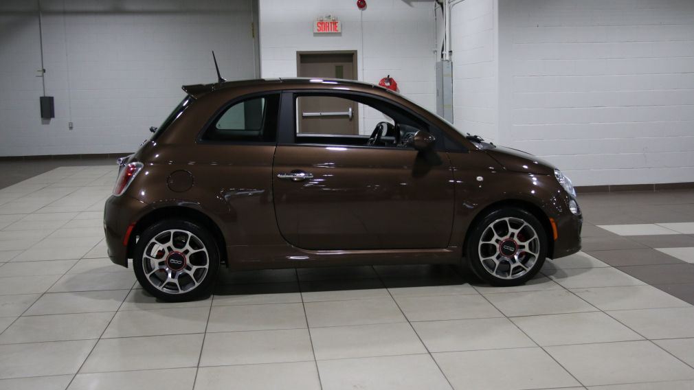 2012 Fiat 500 Sport A/C GR ELECT TOIT MAGS BLUETOOTH #5