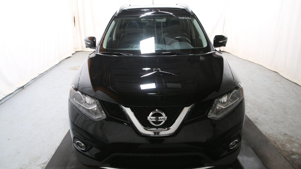 2015 Nissan Rogue SL AWD CUIR TOIT NAVIGATION  MAGS CAMERA 360 #2