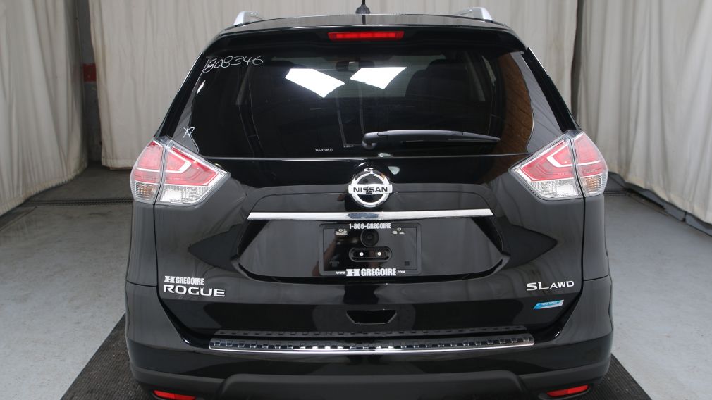 2015 Nissan Rogue SL AWD CUIR TOIT NAVIGATION  MAGS CAMERA 360 #4