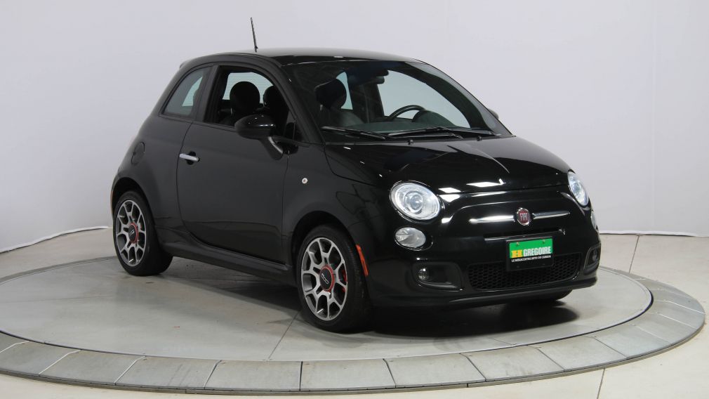 2015 Fiat 500 Sport AUTO CUIR A/C GR ELECT MAGS #0