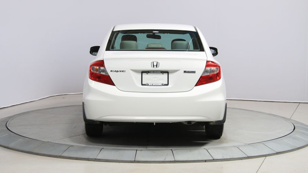 2012 Honda Civic LX AUTO A/C GR ELECT BLUETOOTH #6