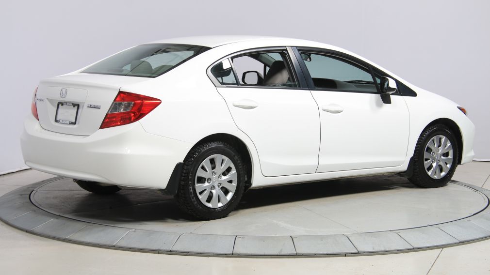 2012 Honda Civic LX AUTO A/C GR ELECT BLUETOOTH #7