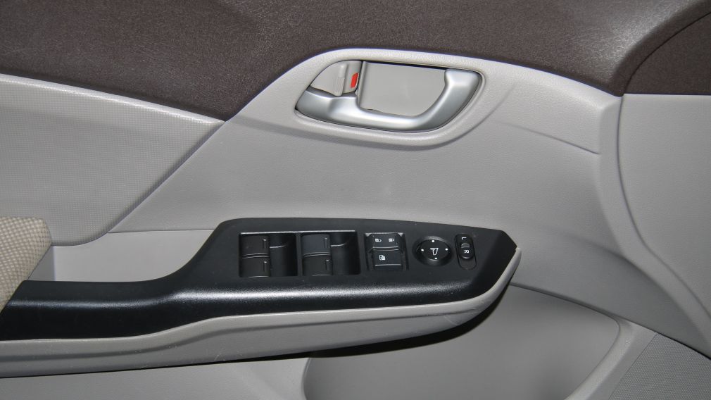 2012 Honda Civic LX AUTO A/C GR ELECT BLUETOOTH #10