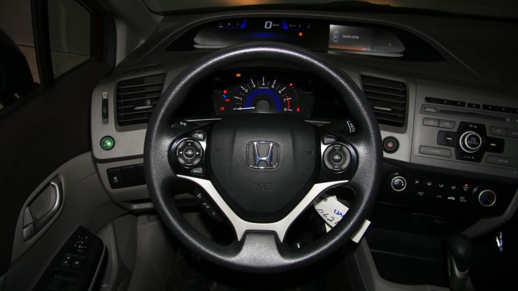 2012 Honda Civic LX AUTO A/C GR ELECT BLUETOOTH #13
