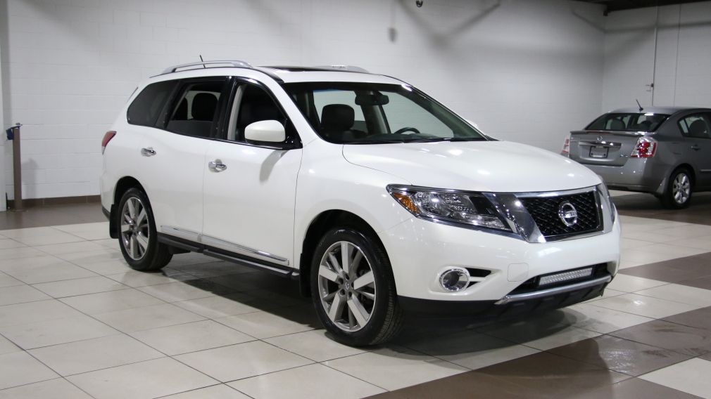 2014 Nissan Pathfinder PLATINUM TECH AWD CUIR TOIT NAV DVD CAMERA 360 #0