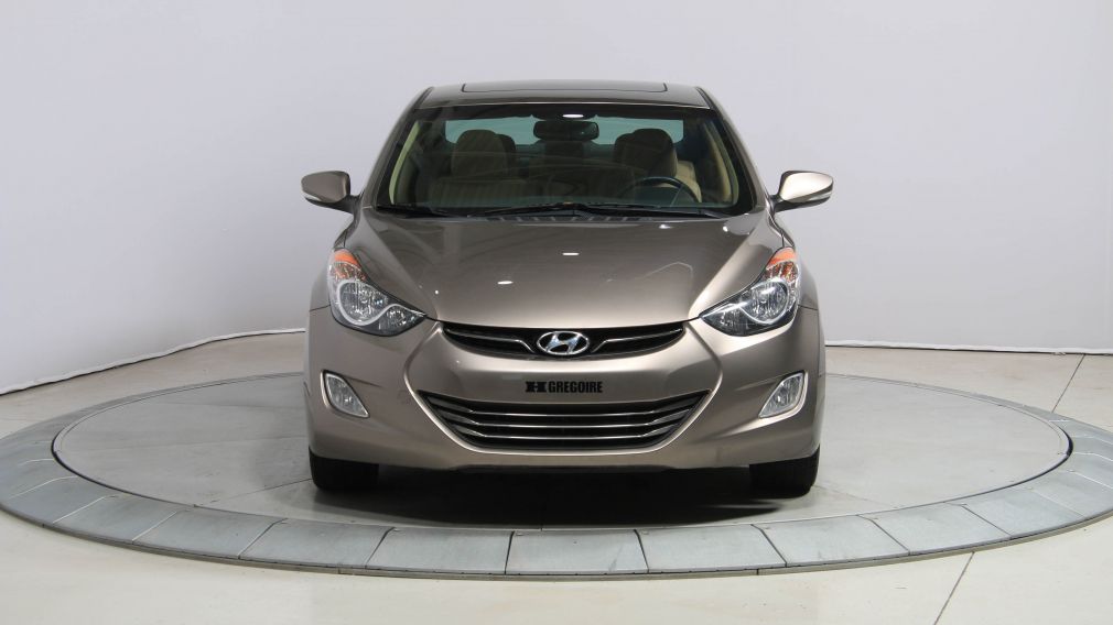 2011 Hyundai Elantra Limited AUTO CUIR TOIT MAGS BLUETOOTH #2