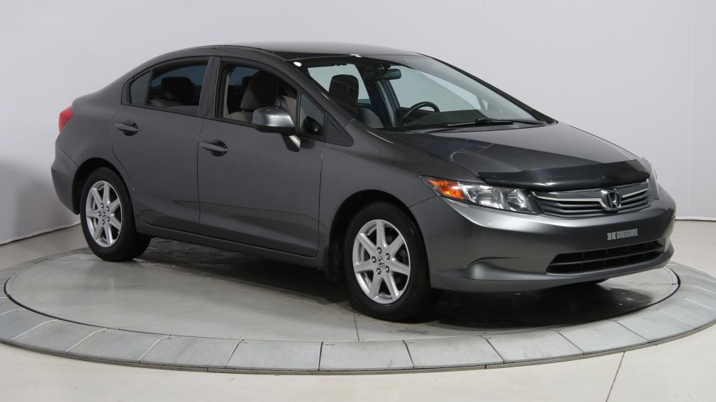 2012 Honda Civic LX A/C GR ELECT MAGS BLUETOOTH #0