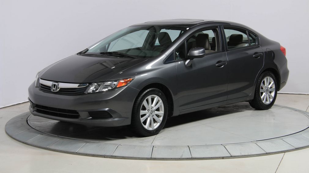 2012 Honda Civic EX AUTO A/C GR ELECT TOIT MAGS BLUETHOOT #0