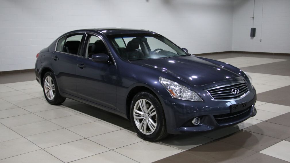 2012 Infiniti G37 Luxury AWD AUTO A/C TOIT MAGS CAMERA RECUL #0