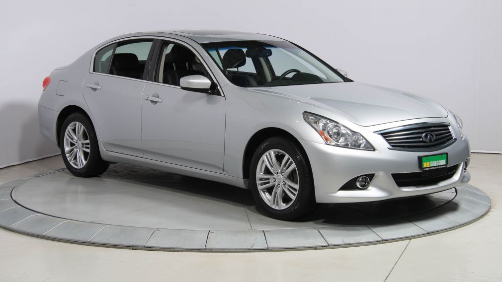 2012 Infiniti G37 Luxury AWD AUTO CUIR TOIT MAGS BLUETOOTH #0