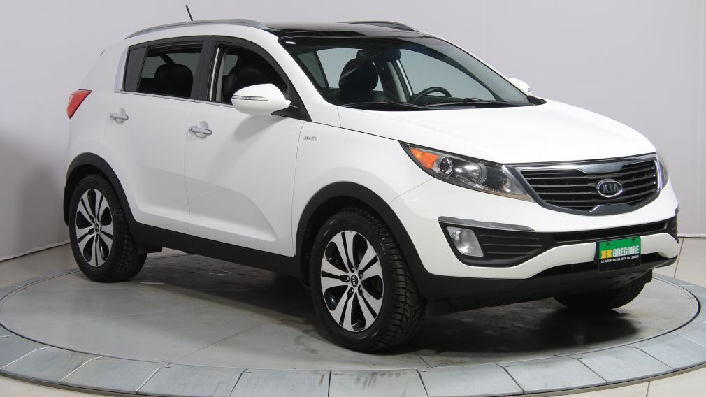 2011 Kia Sportage EX A/C MAGS TOIT PANORAMIQUE CUIR NAVIGATION BLUET #0