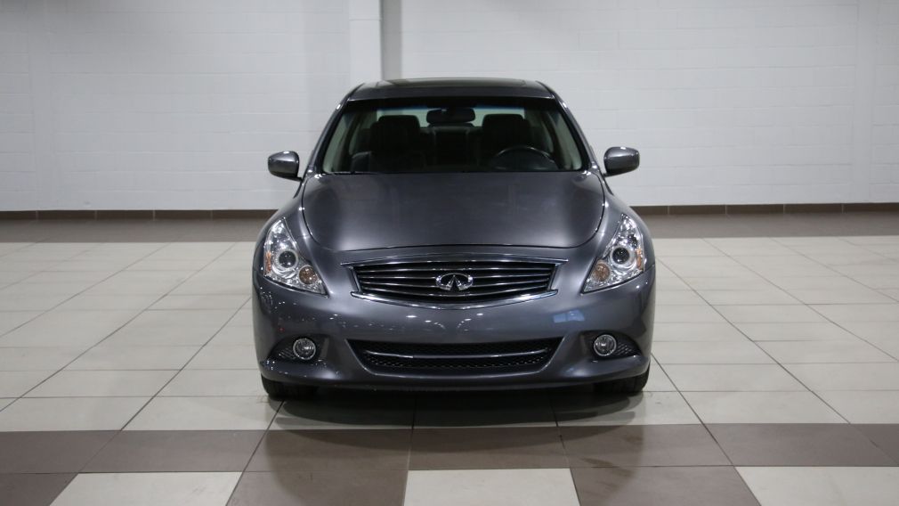 2012 Infiniti G37 X LUXURY AWD CUIR TOIT CAMERA RECUL #2