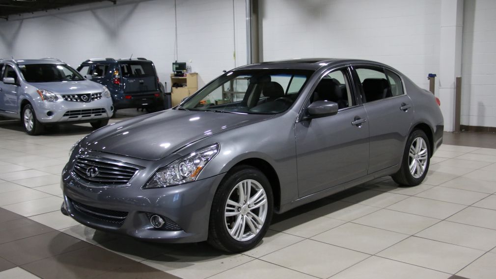 2012 Infiniti G37 X LUXURY AWD CUIR TOIT CAMERA RECUL #2