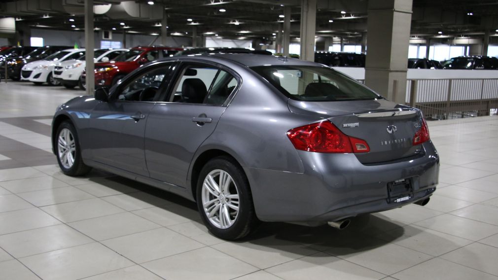 2012 Infiniti G37 X LUXURY AWD CUIR TOIT CAMERA RECUL #4