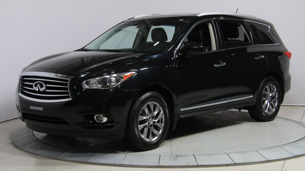 2013 Infiniti JX35 AWD CUIR TOIT MAGS 7PASSAGERS BLUETOOTH #2