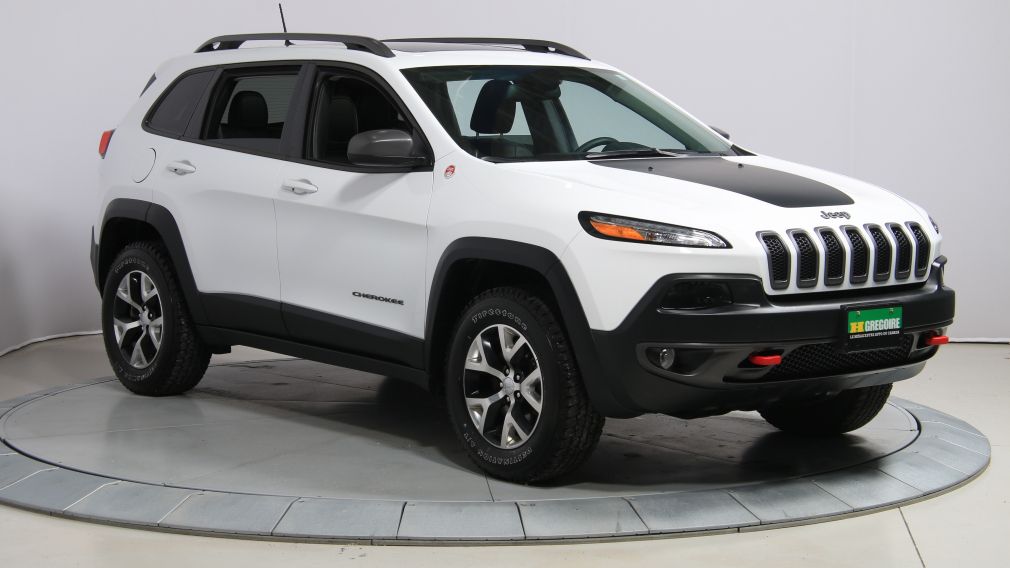 2016 Jeep Cherokee Trailhawk 4WD CUIR TOIT PANO NAVIGATION MAGS #0