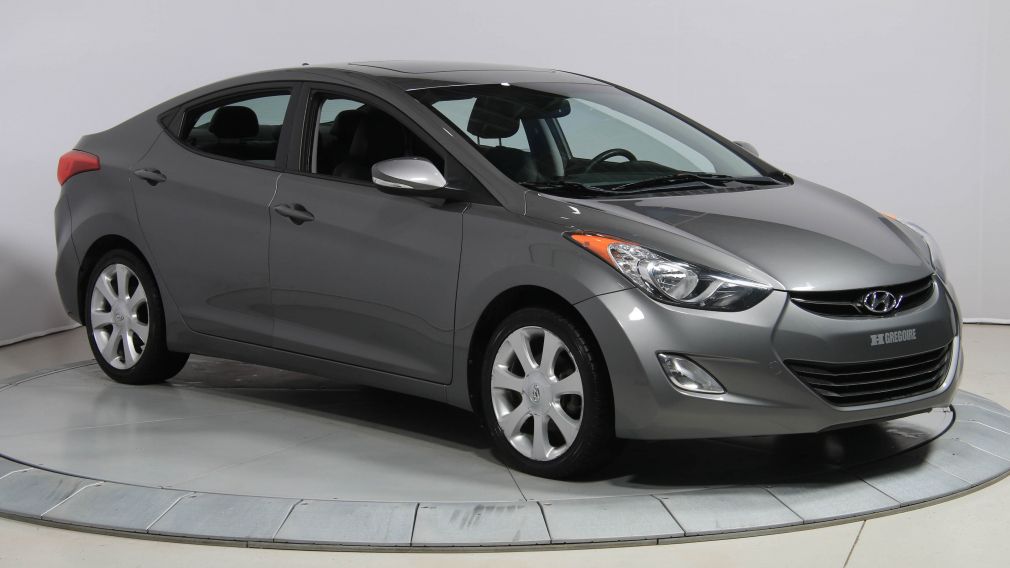 2013 Hyundai Elantra Limited AUTO CUIR TOIT MAGS BLUETOOTH #0