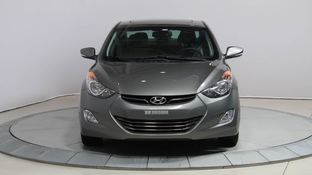 2013 Hyundai Elantra Limited AUTO CUIR TOIT MAGS BLUETOOTH #2