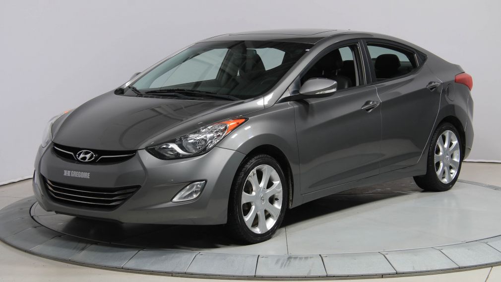 2013 Hyundai Elantra Limited AUTO CUIR TOIT MAGS BLUETOOTH #2