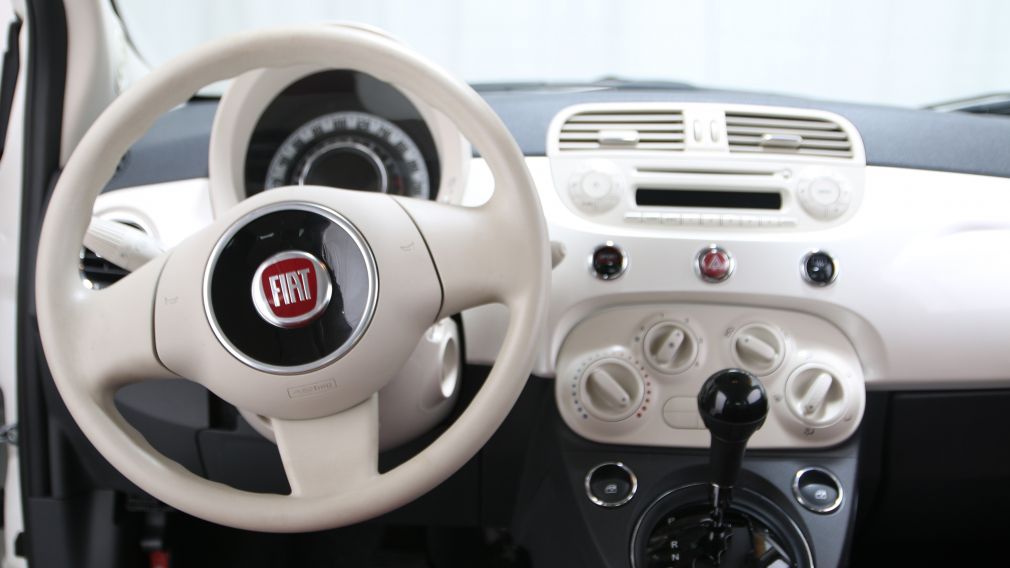 2014 Fiat 500 Pop AUTO A/C GR ELECT CONVERTIBLE MAGS #9