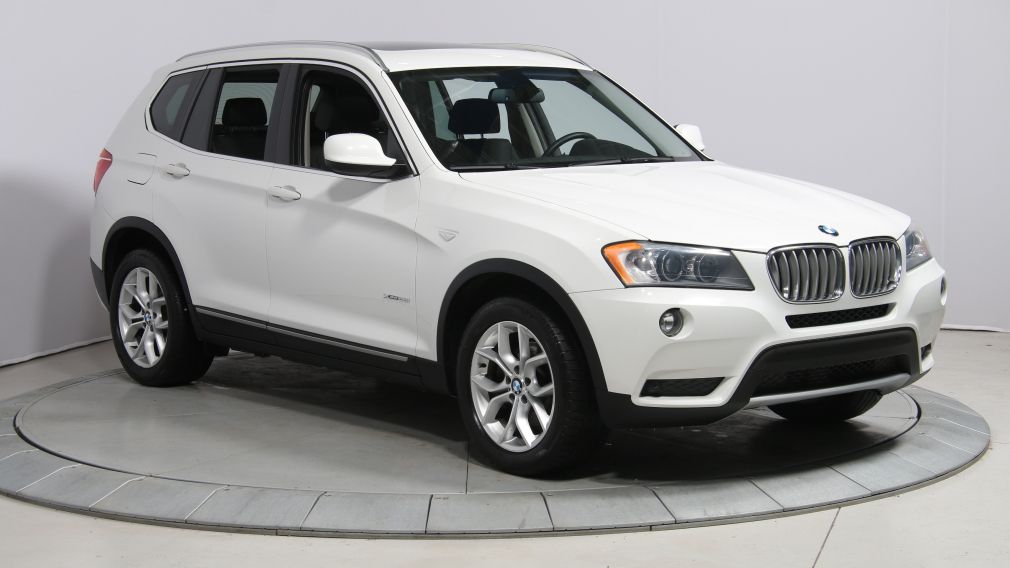 2013 BMW X3 28i AWD CUIR TOIT MAGS BLUETOOTH #0