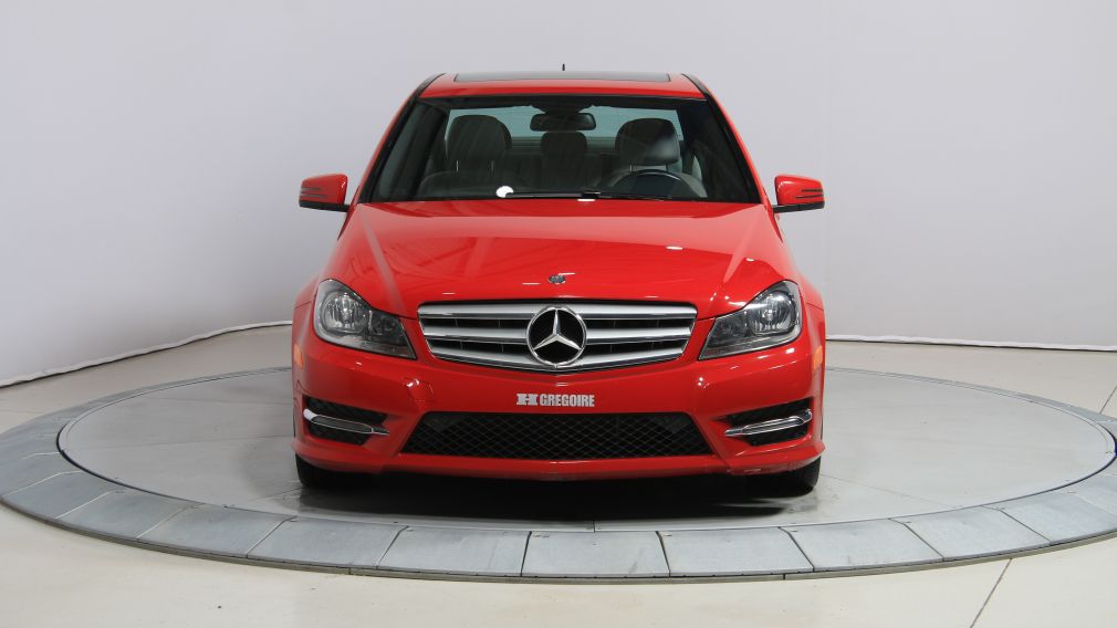 2013 Mercedes Benz C300 4MATIC AUTO CUIR TOIT MAGS BLUETOOTH #2