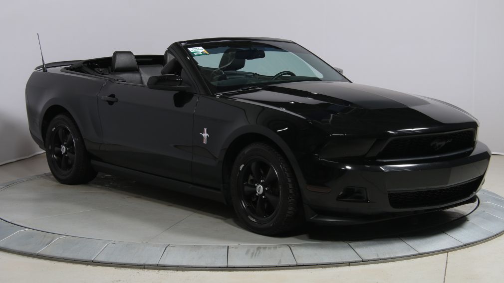 2012 Ford Mustang V6 Premium CUIR CONVERTIBLE A/C MAGS #0