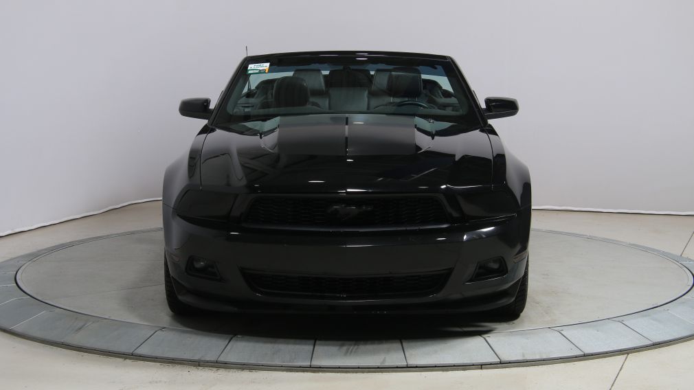 2012 Ford Mustang V6 Premium CUIR CONVERTIBLE A/C MAGS #2
