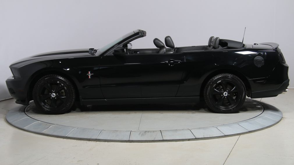 2012 Ford Mustang V6 Premium CUIR CONVERTIBLE A/C MAGS #3