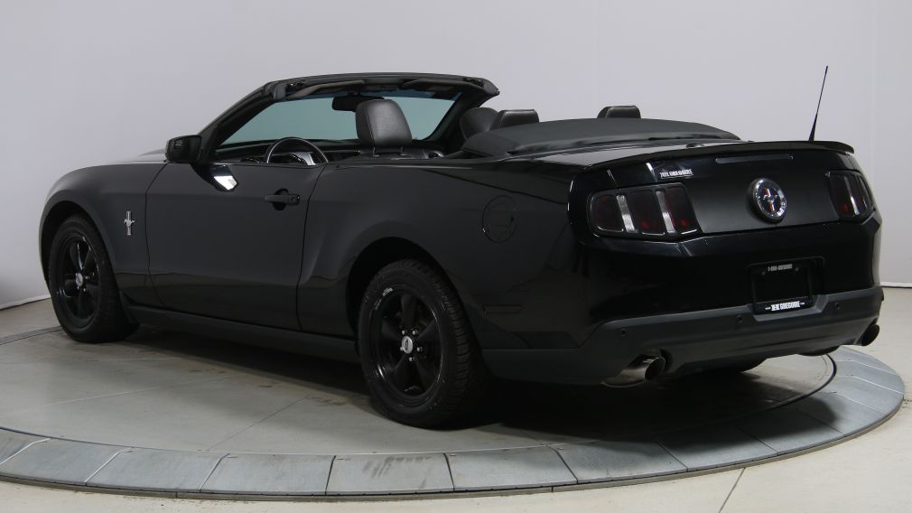 2012 Ford Mustang V6 Premium CUIR CONVERTIBLE A/C MAGS #4