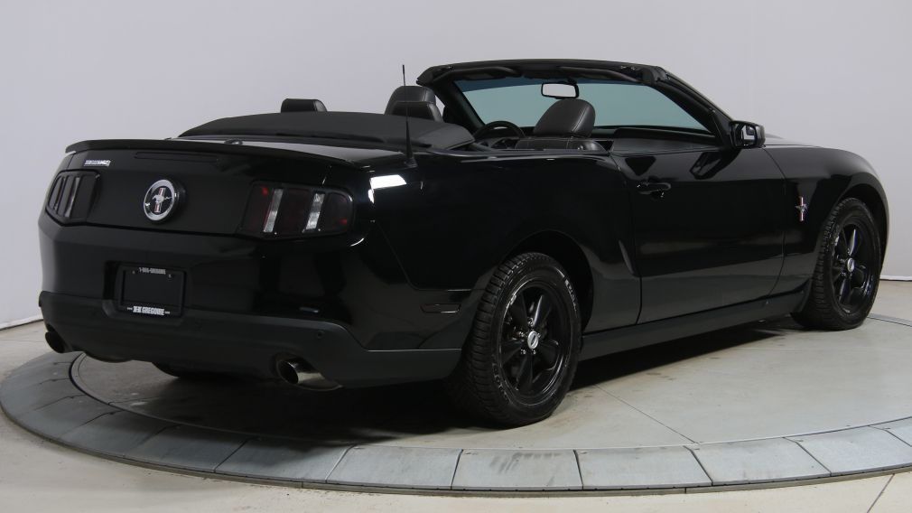 2012 Ford Mustang V6 Premium CUIR CONVERTIBLE A/C MAGS #6