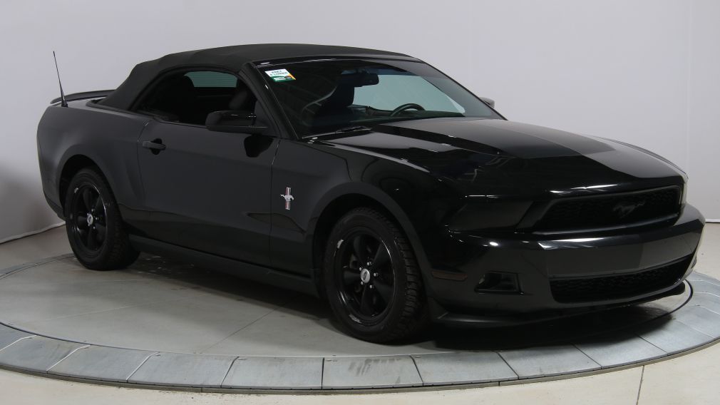 2012 Ford Mustang V6 Premium CUIR CONVERTIBLE A/C MAGS #8