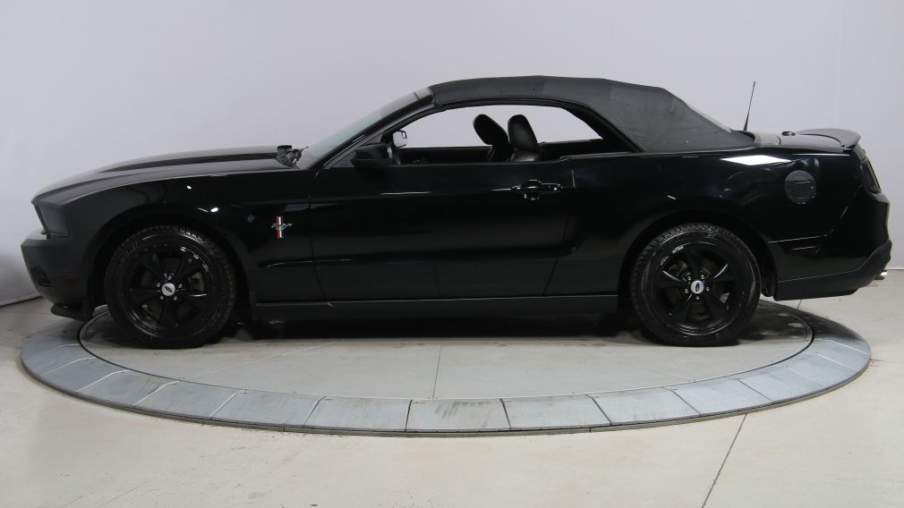 2012 Ford Mustang V6 Premium CUIR CONVERTIBLE A/C MAGS #10