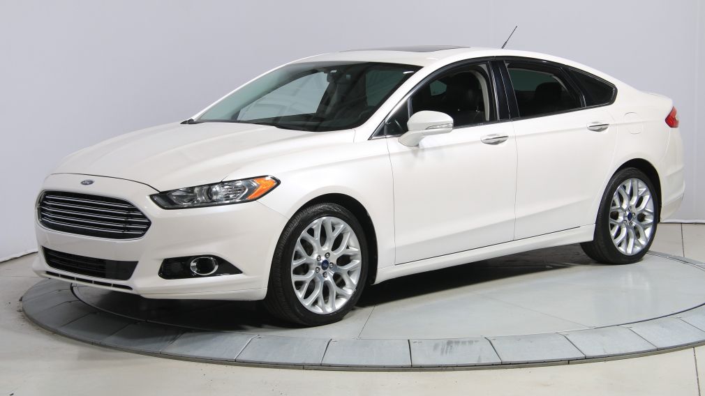 2013 Ford Fusion Titanium AWD A/C CUIR TOIT MAGS #3