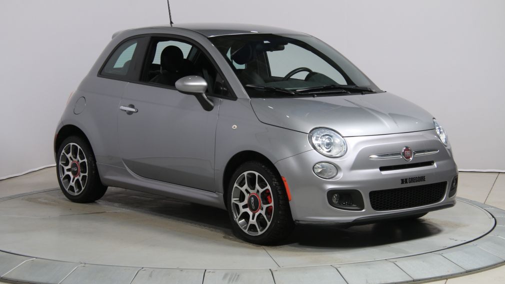 2015 Fiat 500 Sport A/C CUIR MAGS BLUETOOTH #0