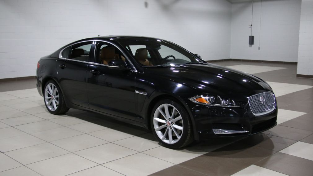 2014 Jaguar XF AWD NAV AWD CUIR TOIT MAGS V6 AUTO AC GR ELEC #0