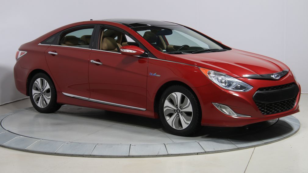 2013 Hyundai Sonata Limited HYBRID AUTO GR ELECT TOIT MAGS BLUETOOTH #0