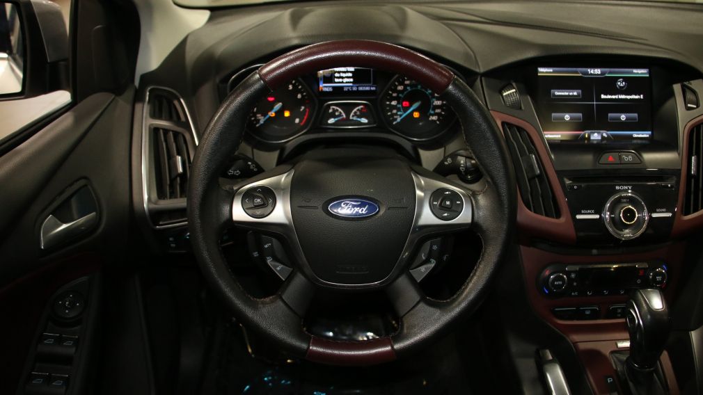 2013 Ford Focus TITANIUM CUIR TOIT NAV AUTO AC GR ELEC #9