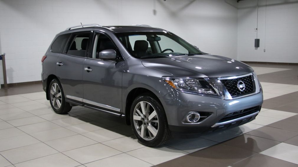 2015 Nissan Pathfinder Platinum AWD CUIR TOIT NAV DVD #0