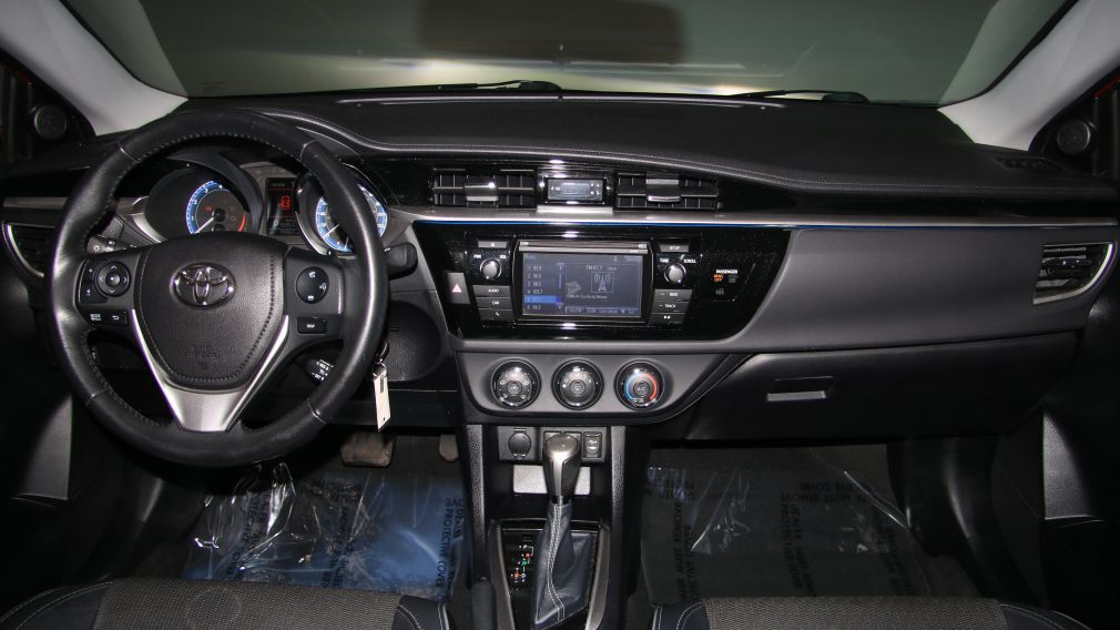 2014 Toyota Corolla S CVT CUIR-TISSUS TOIT BLUETOOTH HID #12